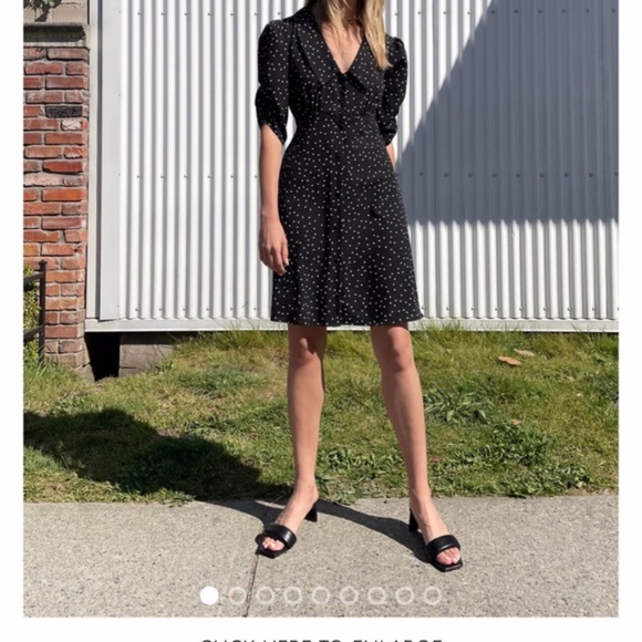 Oak + Fort Peter Pan Collar Mini Dress - Picture 4 of 6